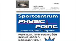 Desktop Screenshot of physicpoint.nl